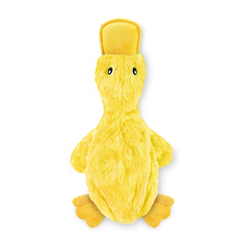 Stuffed Plush Interactive Pet DUCK Toy For Dogs Cats, Soft Squaker Chew Toy