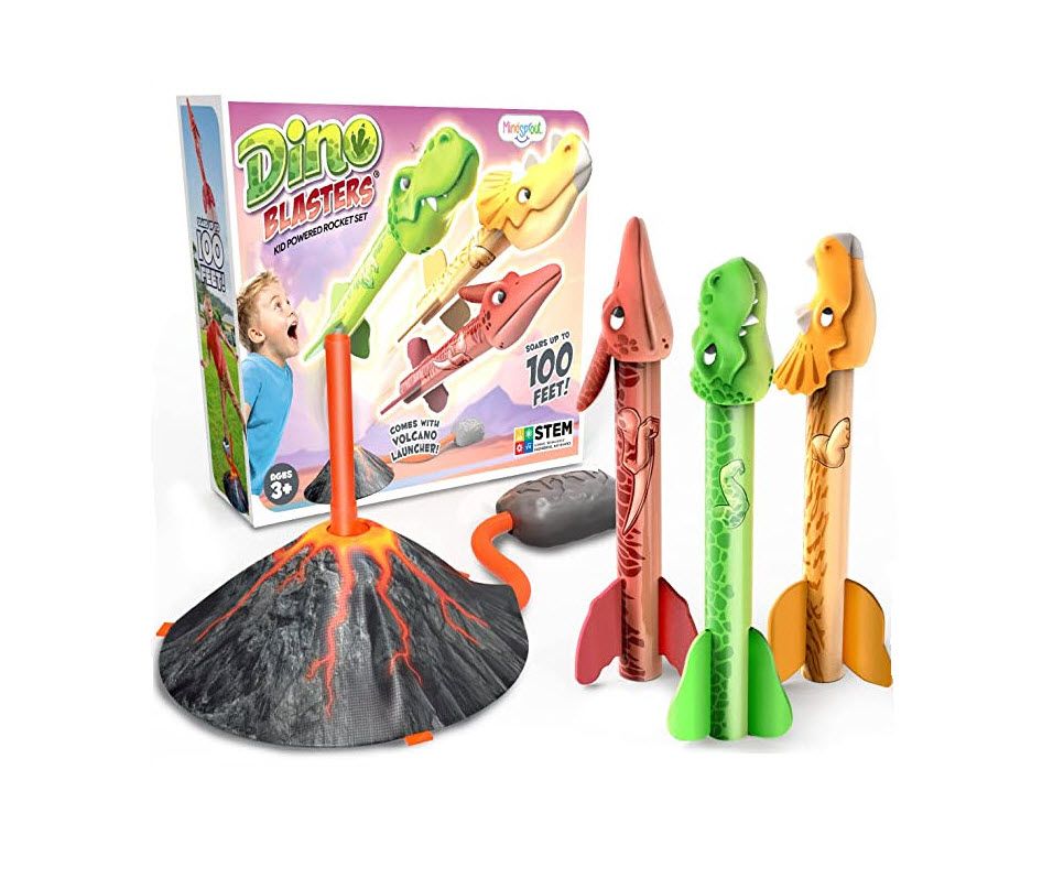 Dinosaur Blasters Rocket Launcher for Kids